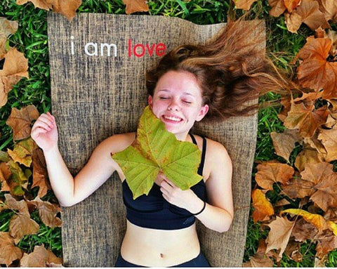 Yoga Mat | Premium Quality Unique Mats i am love yoga mat - Affirmats