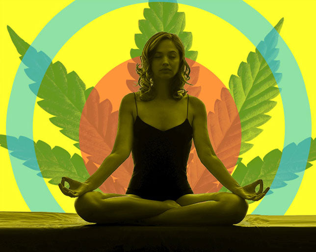 Yoga & Marijuana - Happy 420